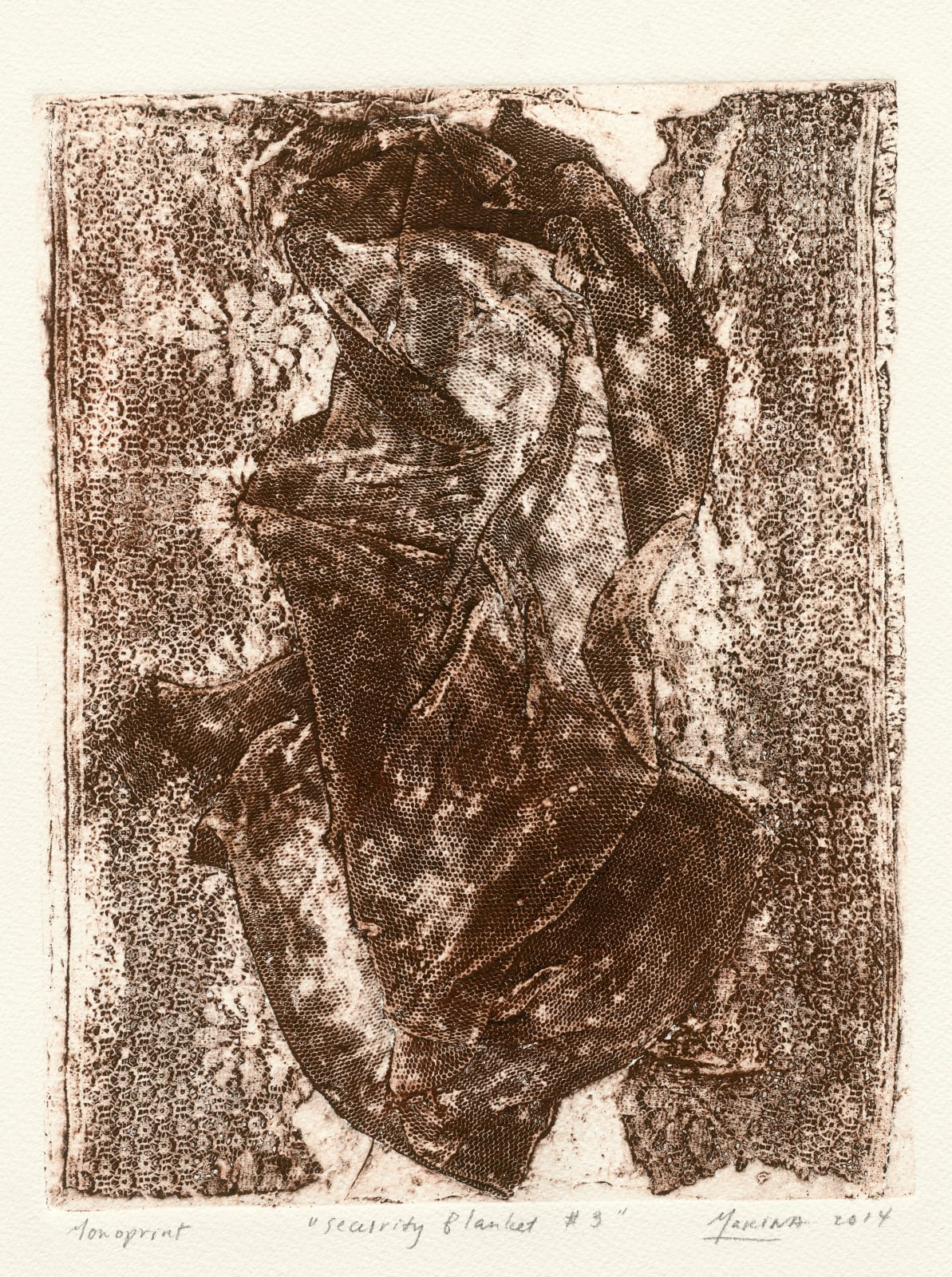 瑪莉娜．克魯斯, 《安樂小絨毯#3》 Security Blanket #3, 2014