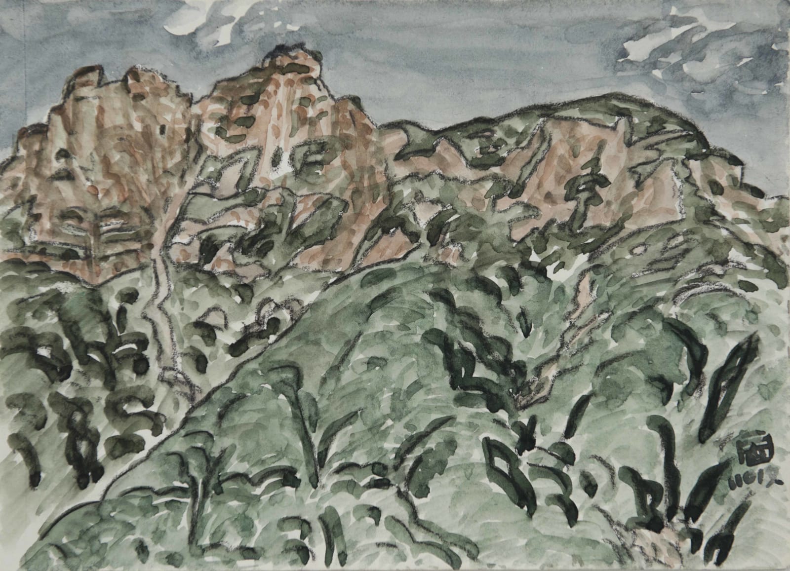 林銓居, 《南山之二》 Southern Moutain Ⅱ, 2019