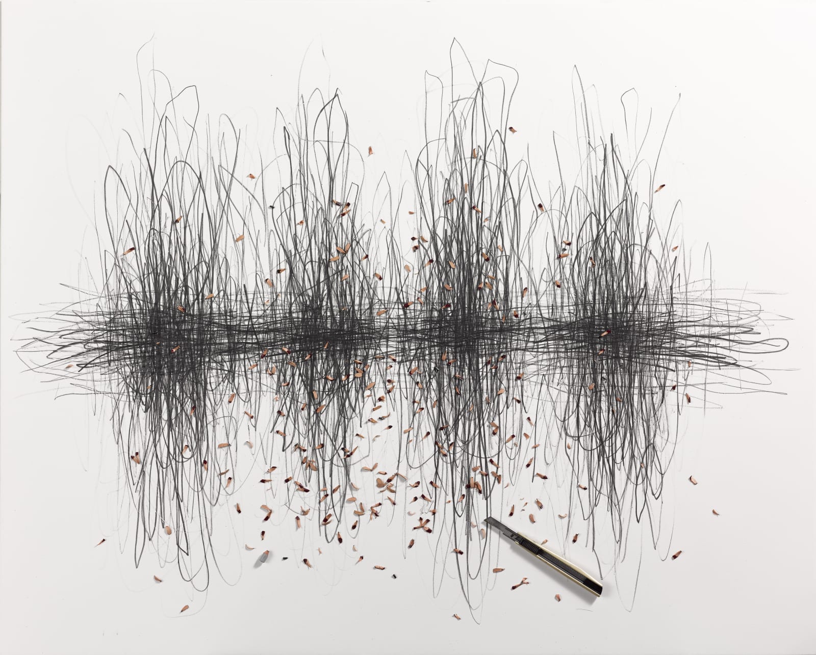 石晉華 , 《走筆#134》 Pen Walking #134, 2013