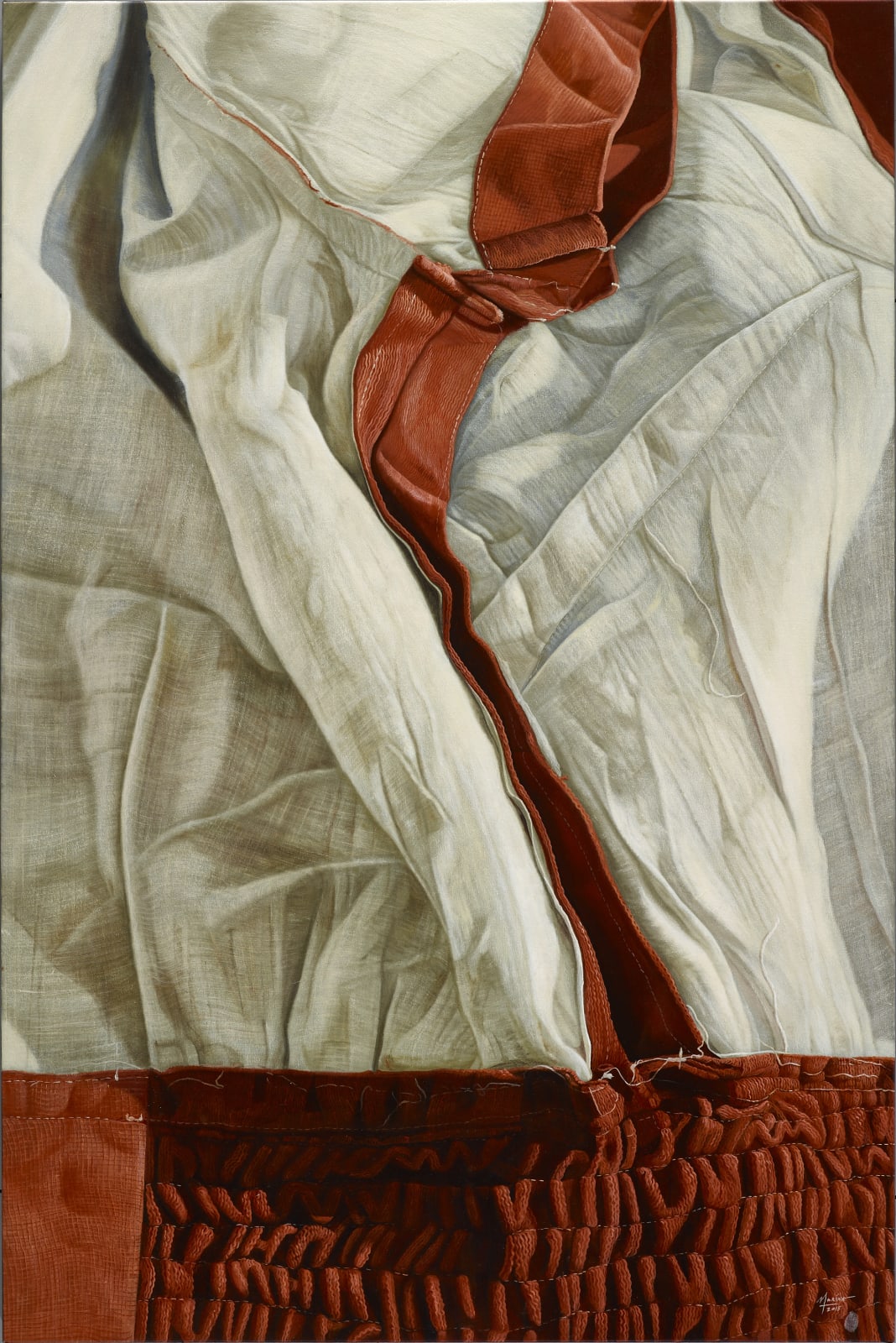 瑪莉娜．克魯斯, 《白底朱紅》 Vermillion with White Under, 2015