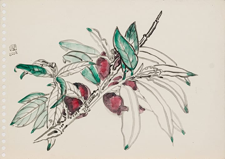 林銓居, 《桃枝》Peach Tree Breach, 2018