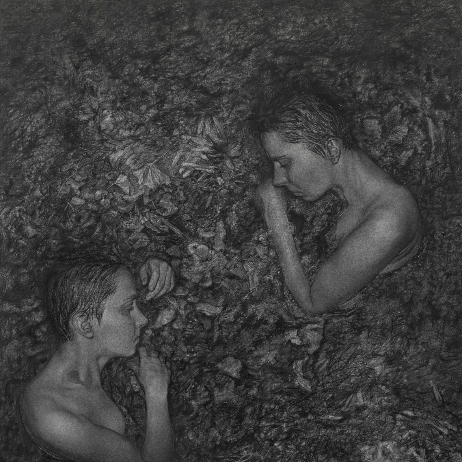 安娜・瑪瑞亞・米庫, 《訴說未知- 素描2》 Speaking About the Unknown - Drawing 2, 2019