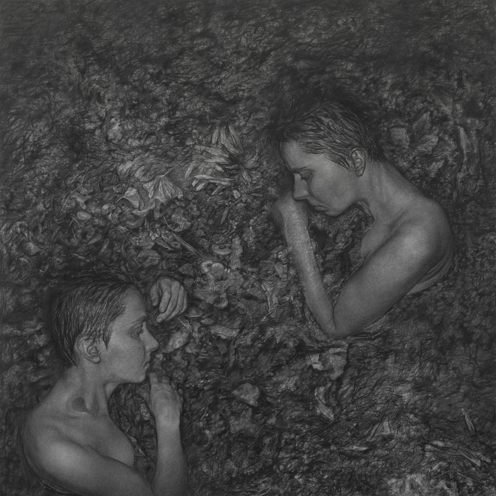 安娜・瑪瑞亞・米庫, 《訴說未知- 素描2》 Speaking About the Unknown - Drawing 2, 2019