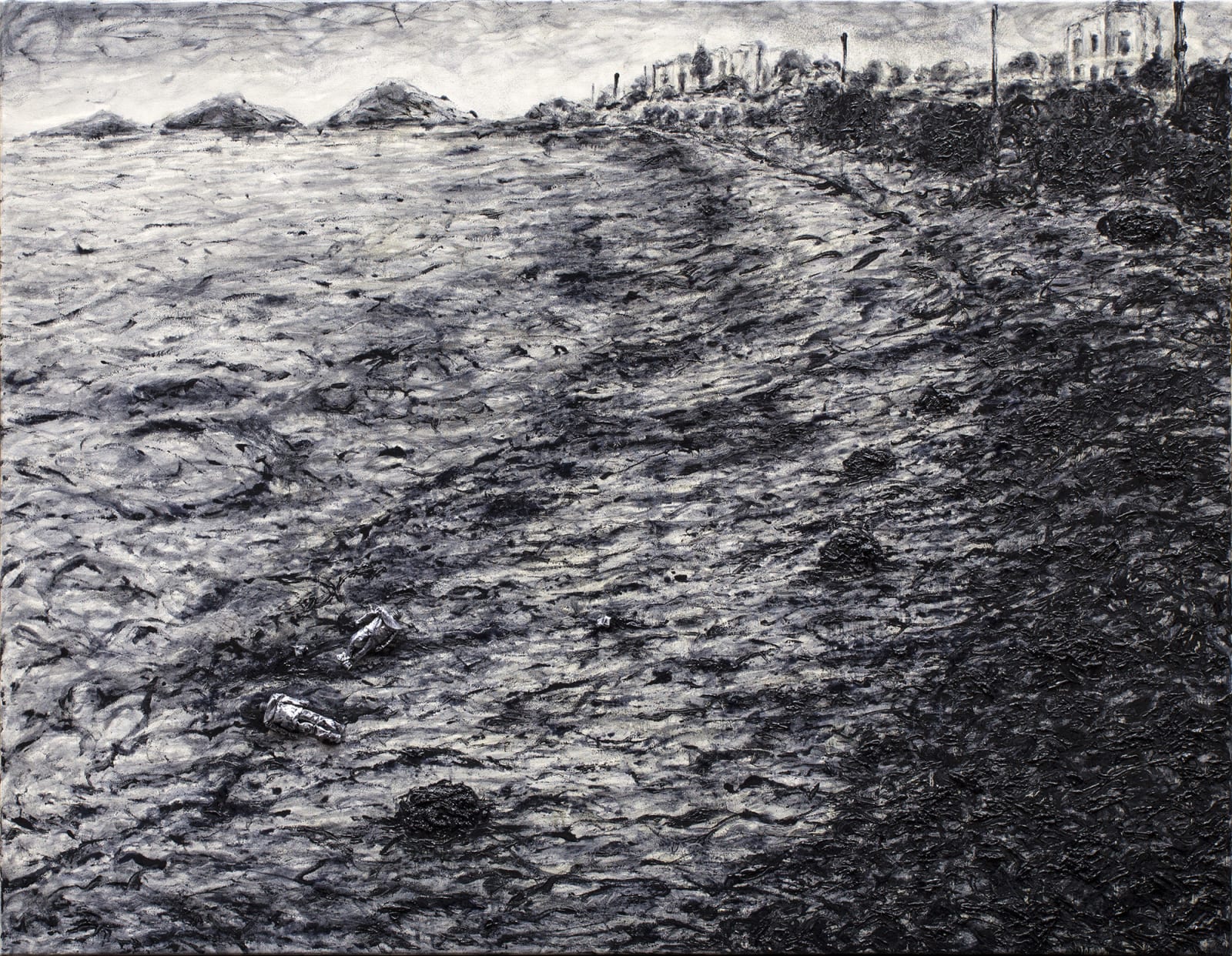 石晉華, 《博德鲁姆海灘》 Bodrum Beach, 2017