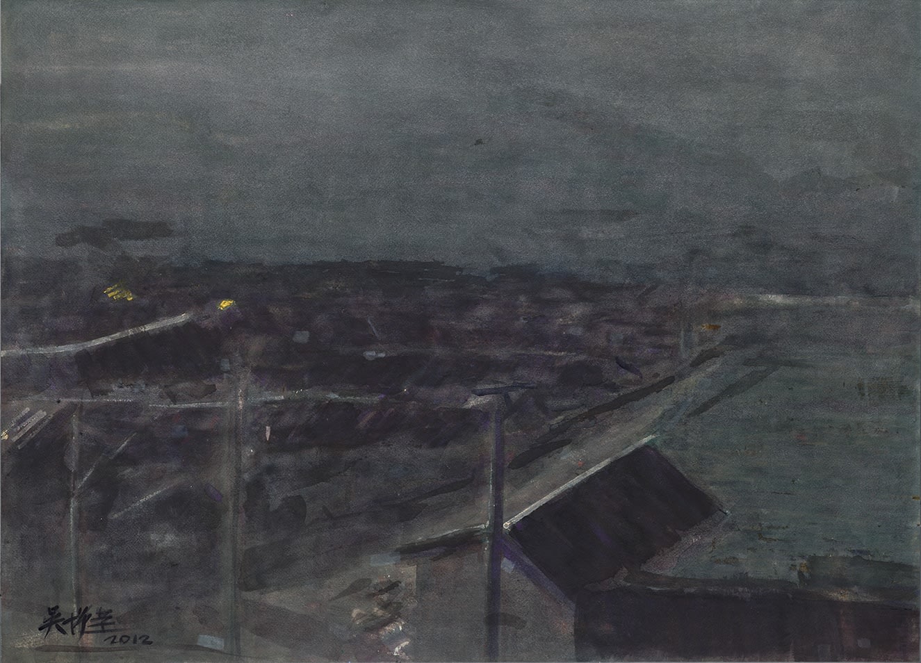 吳增榮, 《1972年上城庄（一）》Shangcheng Township in 1972 I, 2011-2012