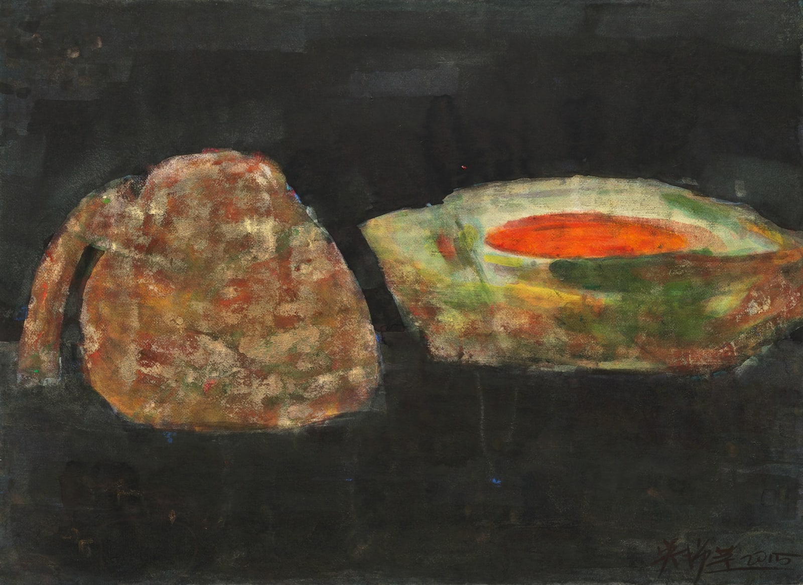 吳增榮, 《桔茶》 Orange Tea, 2015