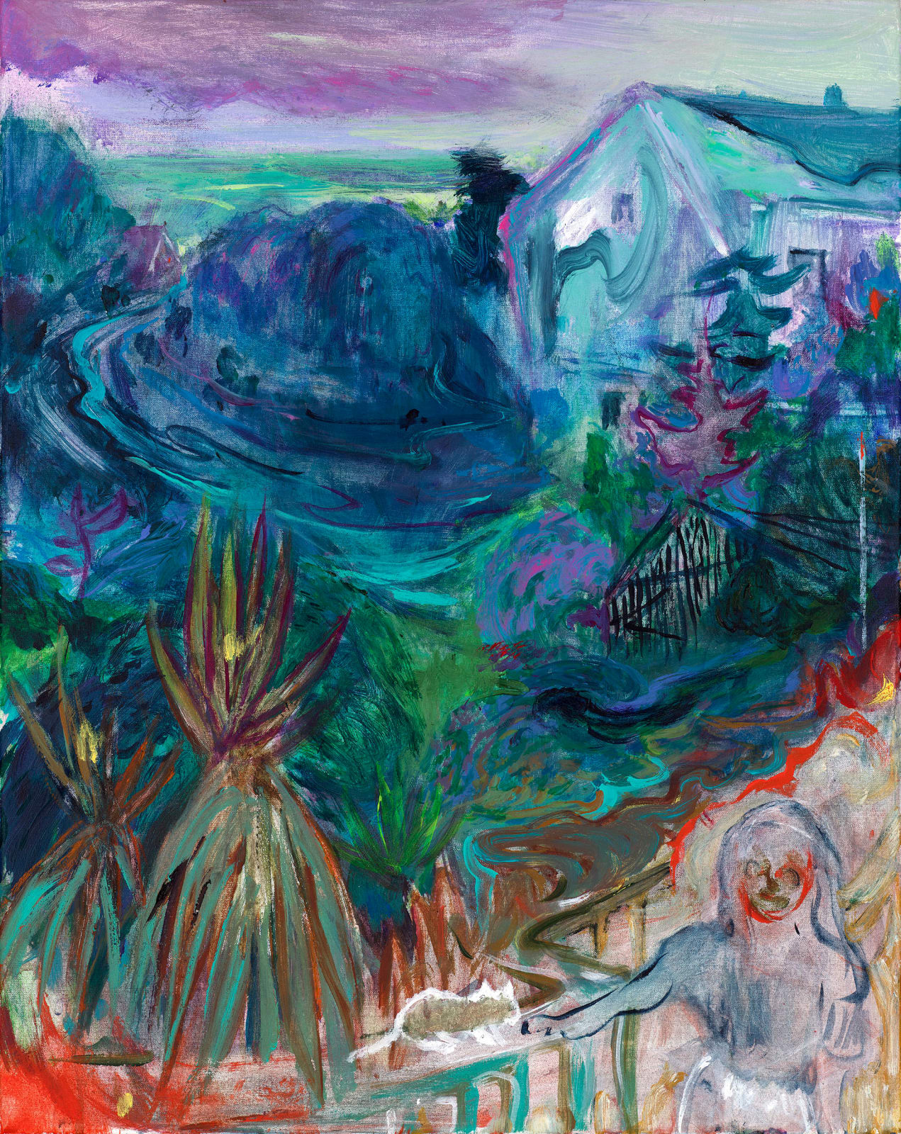傅饒, 《村路》 Village Road, 2024