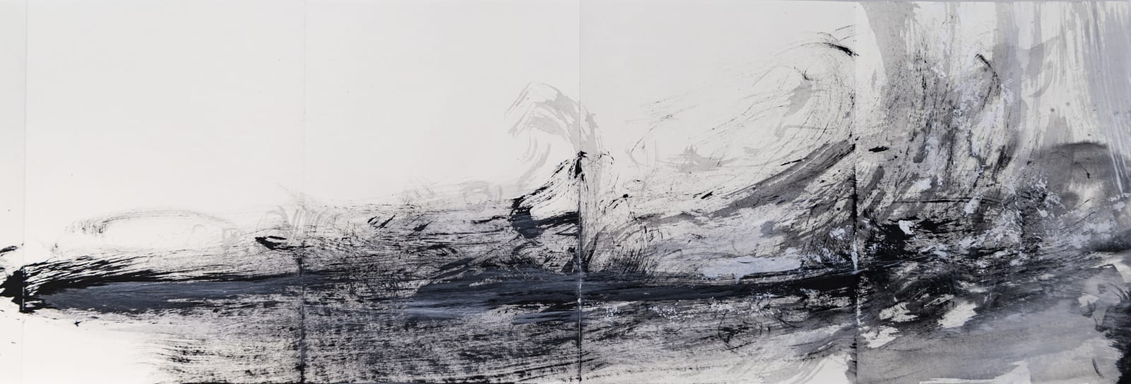 布恩.卡路拜恩, 《不完美風景(素描本#2)》 Imperfect Landscape (Drawing book #2)(detail), 2020