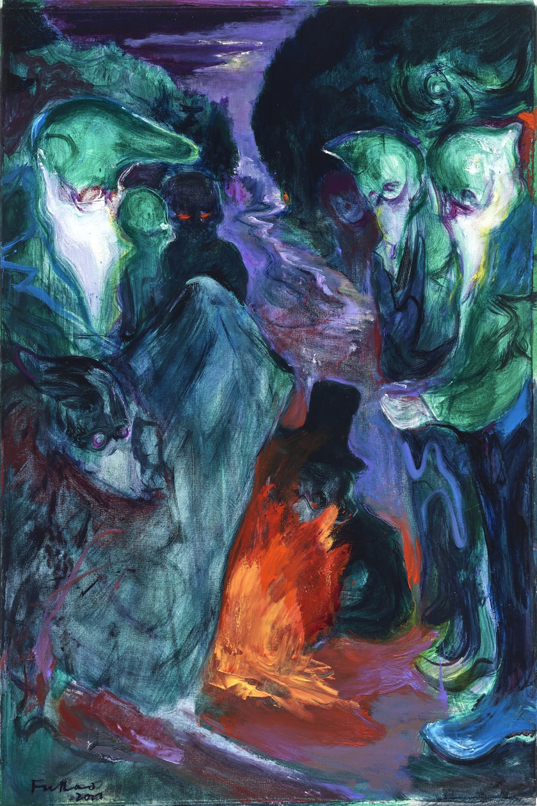 傅饒, 《夜火》 The Night Fire, 2021