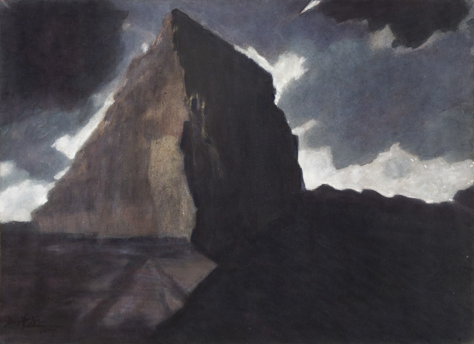 吳增榮, 《大霸尖山》 Mount Dabajian, 2007