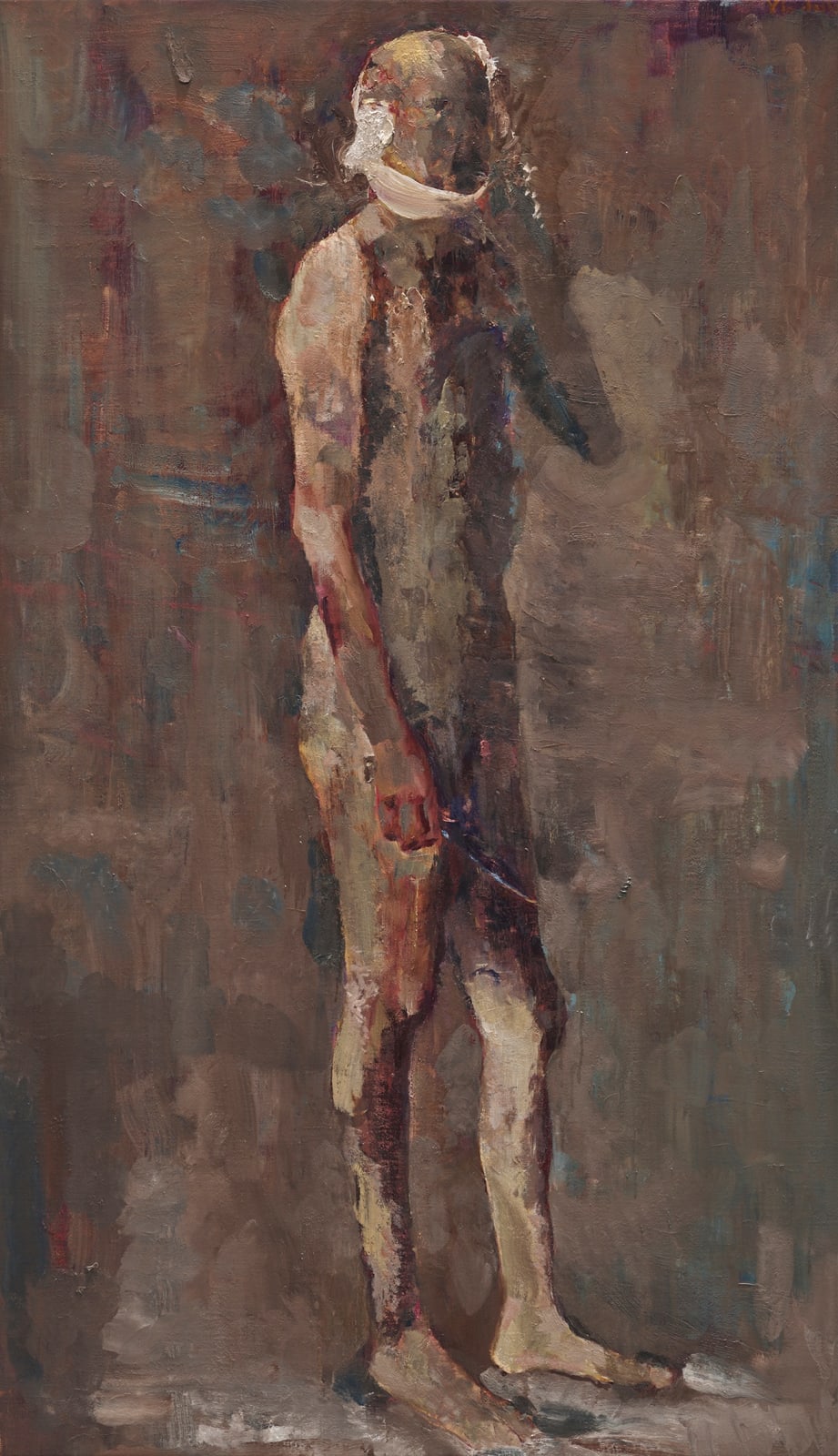 柏格丹・弗拉杜塔, 《化身梵谷的自畫像》 Self-Potrait as Van Gogh, 2018