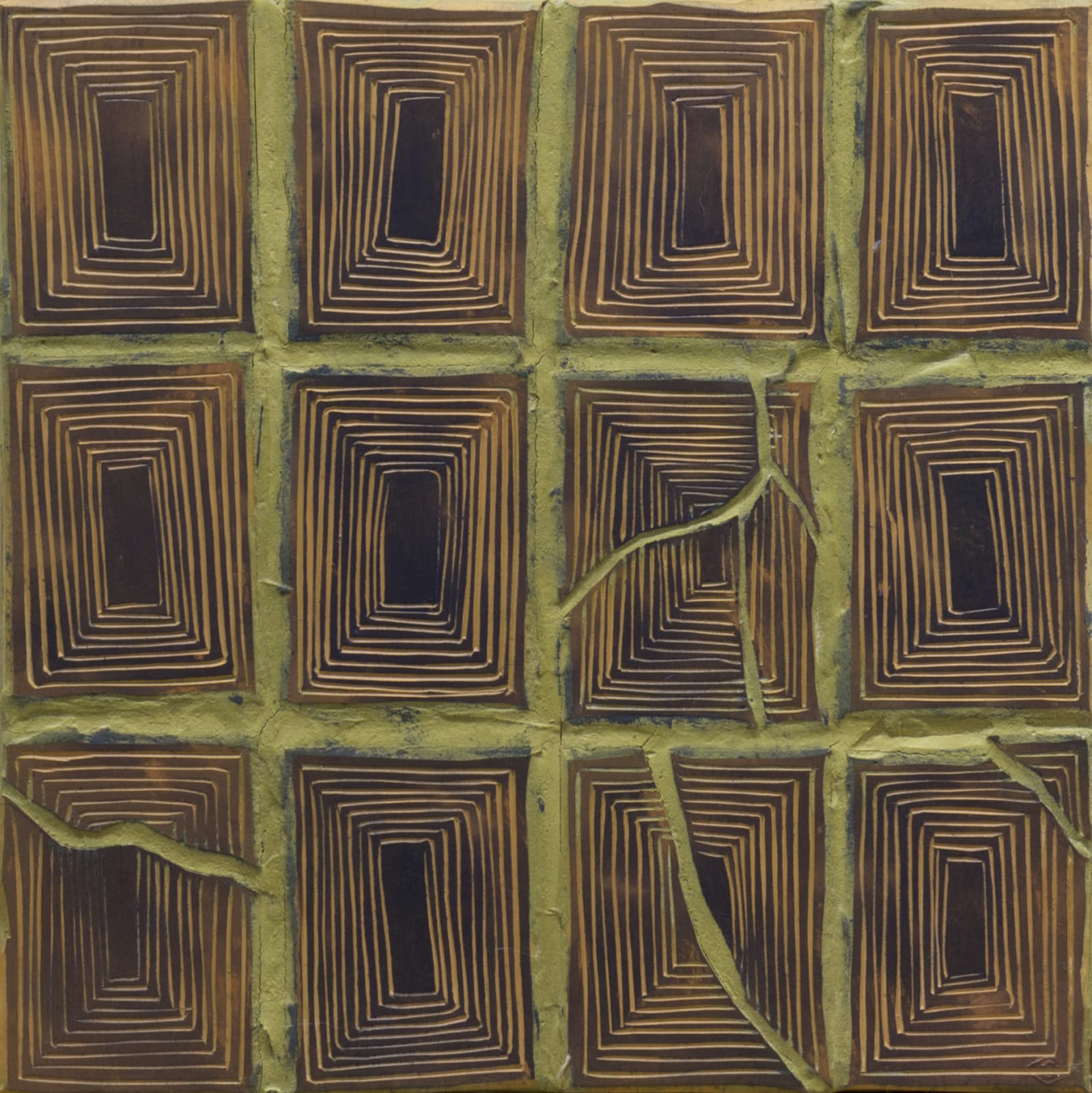 Gab FERRER, Tiles of Labor I, 2019