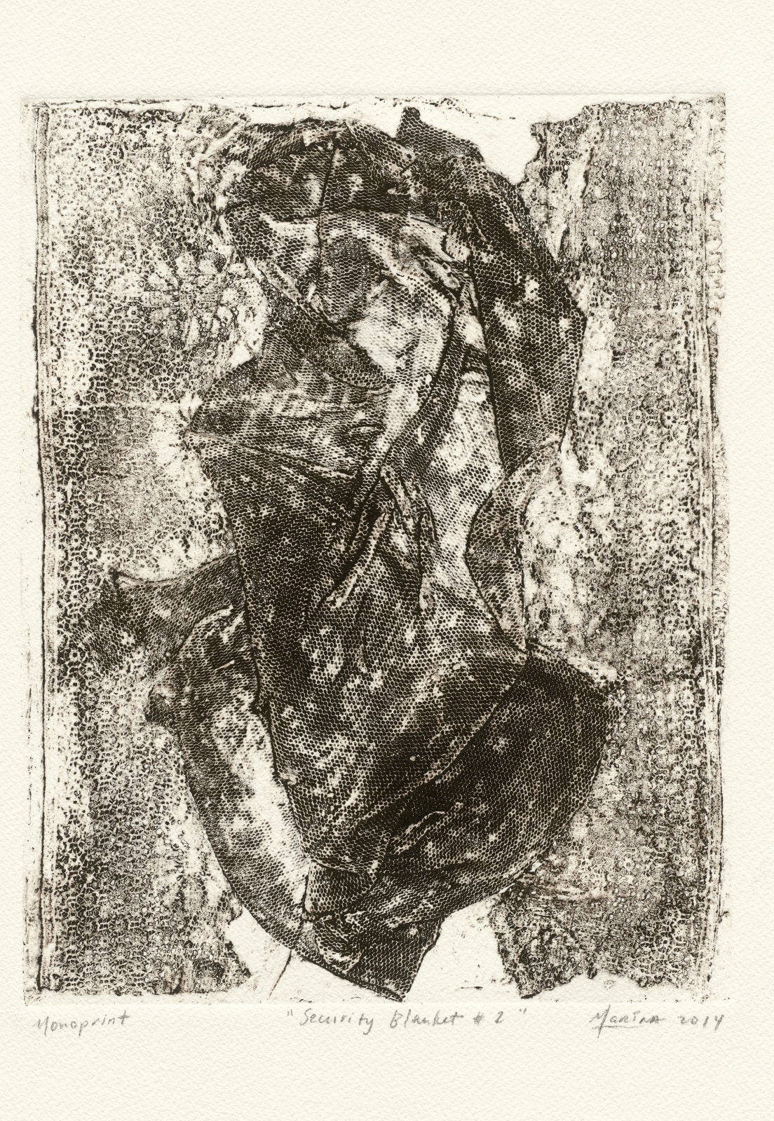 瑪莉娜.克魯斯, 《安樂小絨毯#2》 Security Blanket #2, 2014