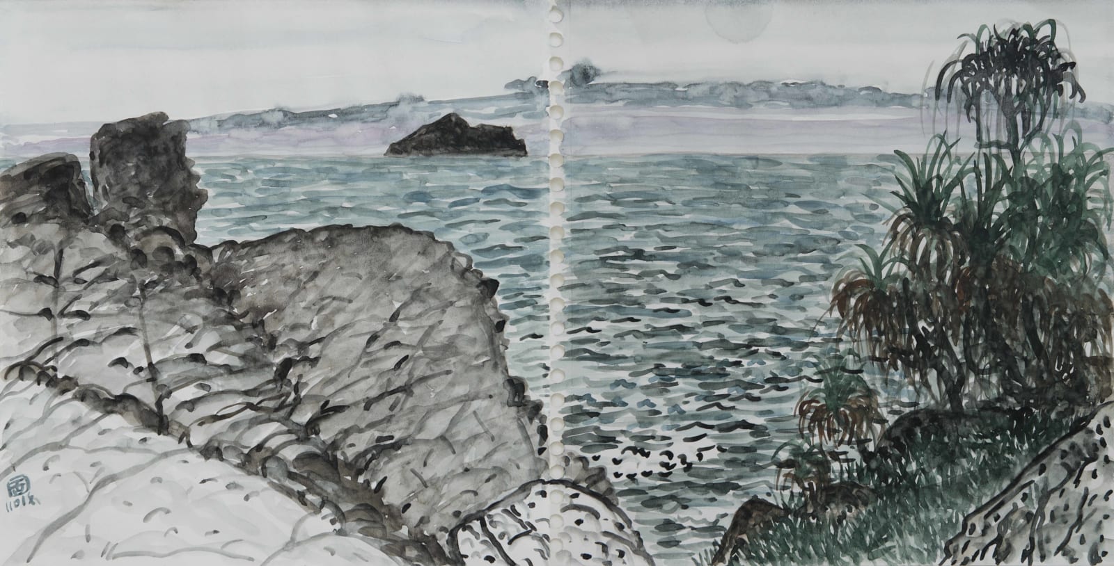 林銓居, 《龜山島：北關》 Guishan Island: Beiguan Park, 2019