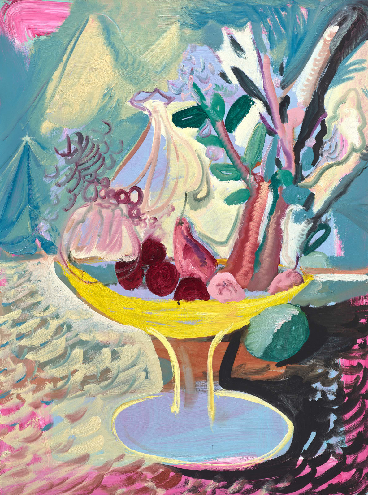 黨若洪, 《冰山水果盤》 Fruit Platter Iceberg, 2025