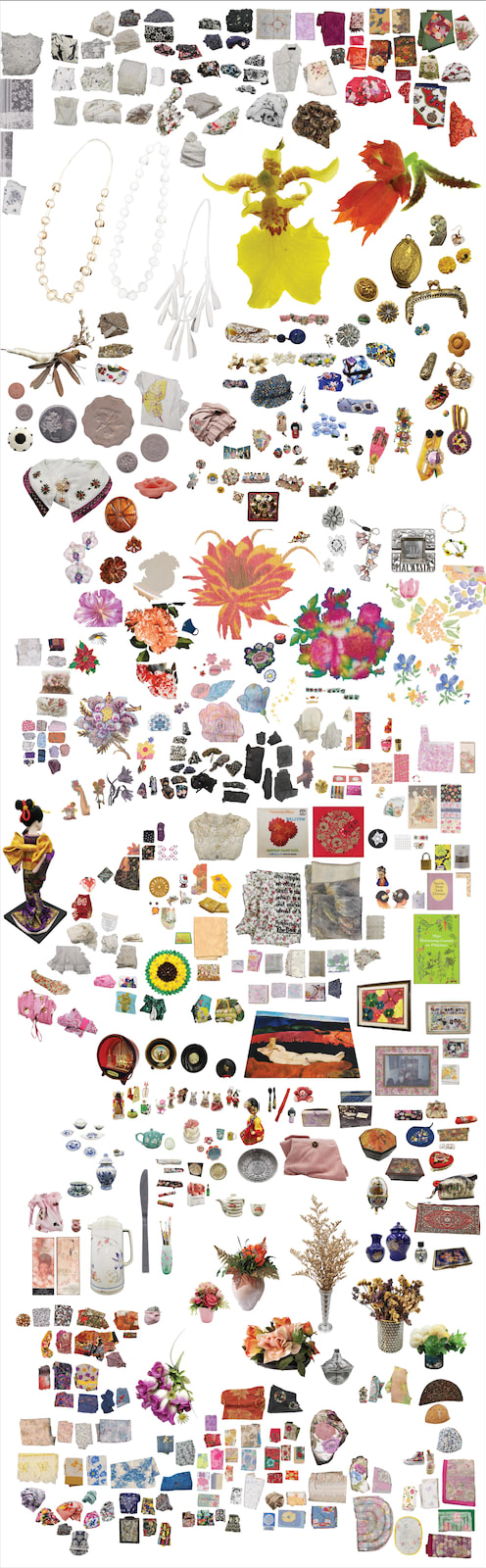 Lesley-Anne CAO, 排列 (490朵花，67 A. Mabini) Arrangement (490 flowers, 67 A. Mabini), 2020