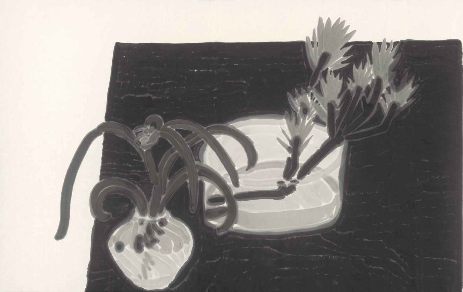 楊寓寧, 《貝母與花松》 Fritillaria and Pine, 2024