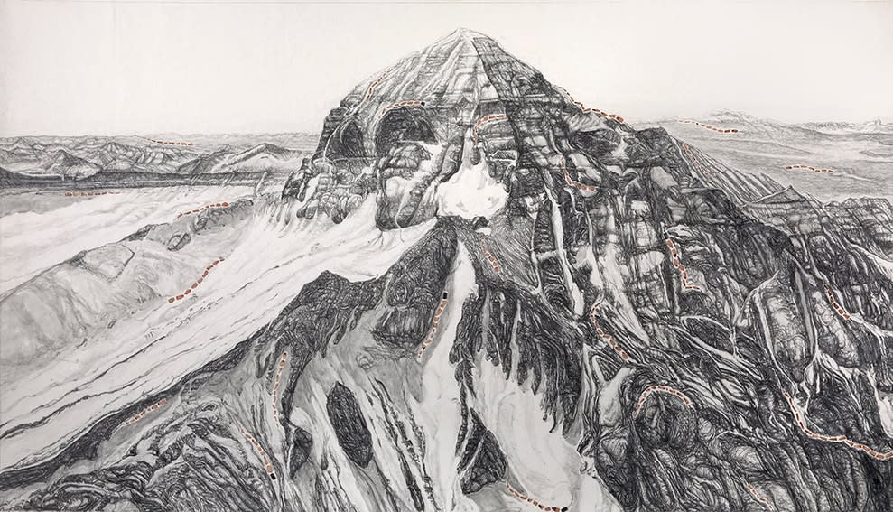 石晉華, 《走筆#181 》 Pen Walking #181, 2022