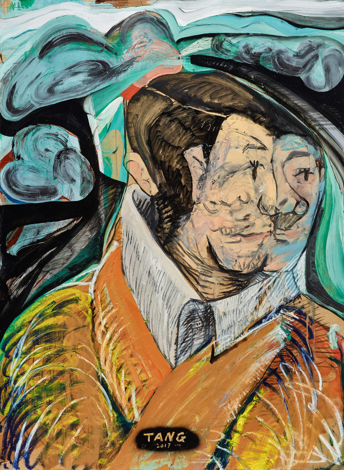 黨若洪 , 《僧侶》 Monk, 2017