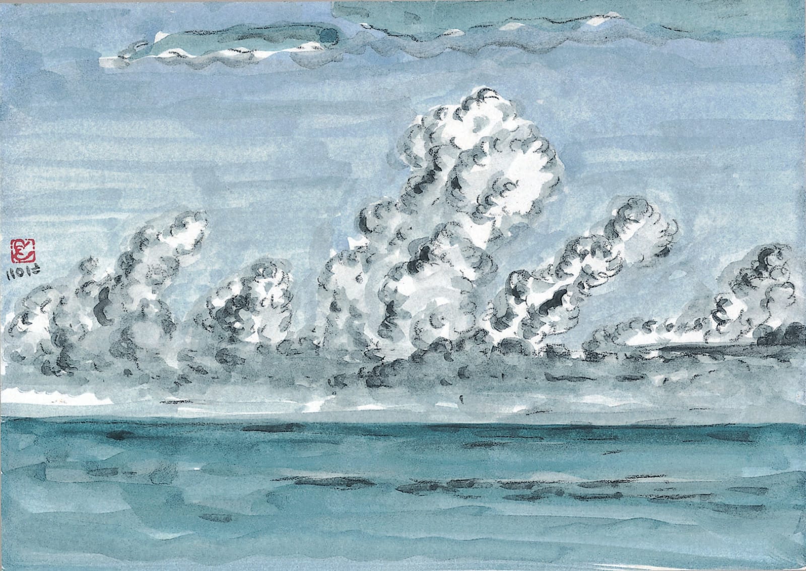 林銓居, 《雲天》Cloud, Sky, 2017