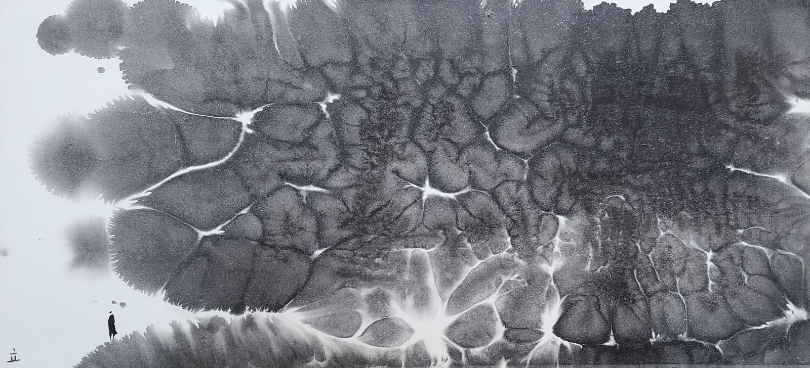 廖偉立, 《桃花源記6》 The Peach Blossom Spring6, 2015