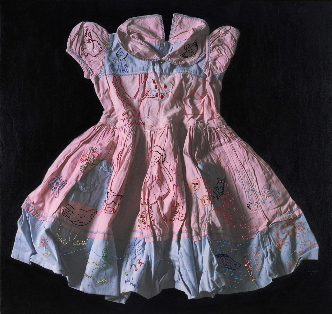 瑪莉娜．克魯斯, 《 蘇妮雅阿姨人生的刺繡風景 》Embroidered Landscape of Aunt Sonia's Life, 2012