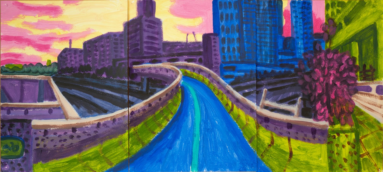 張墨, 《賽博桃花源之全景 07》Arcadia：Panorama 07, 2020