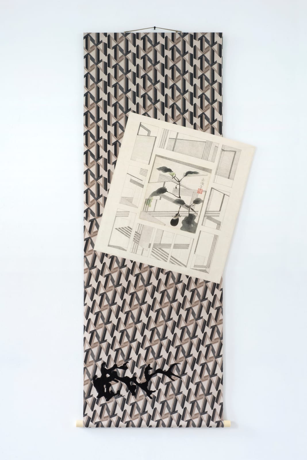 劉文瑄, 《對畫京都：茄子》 Drawing Dialogue in Kyoto: Eggplant, 2019