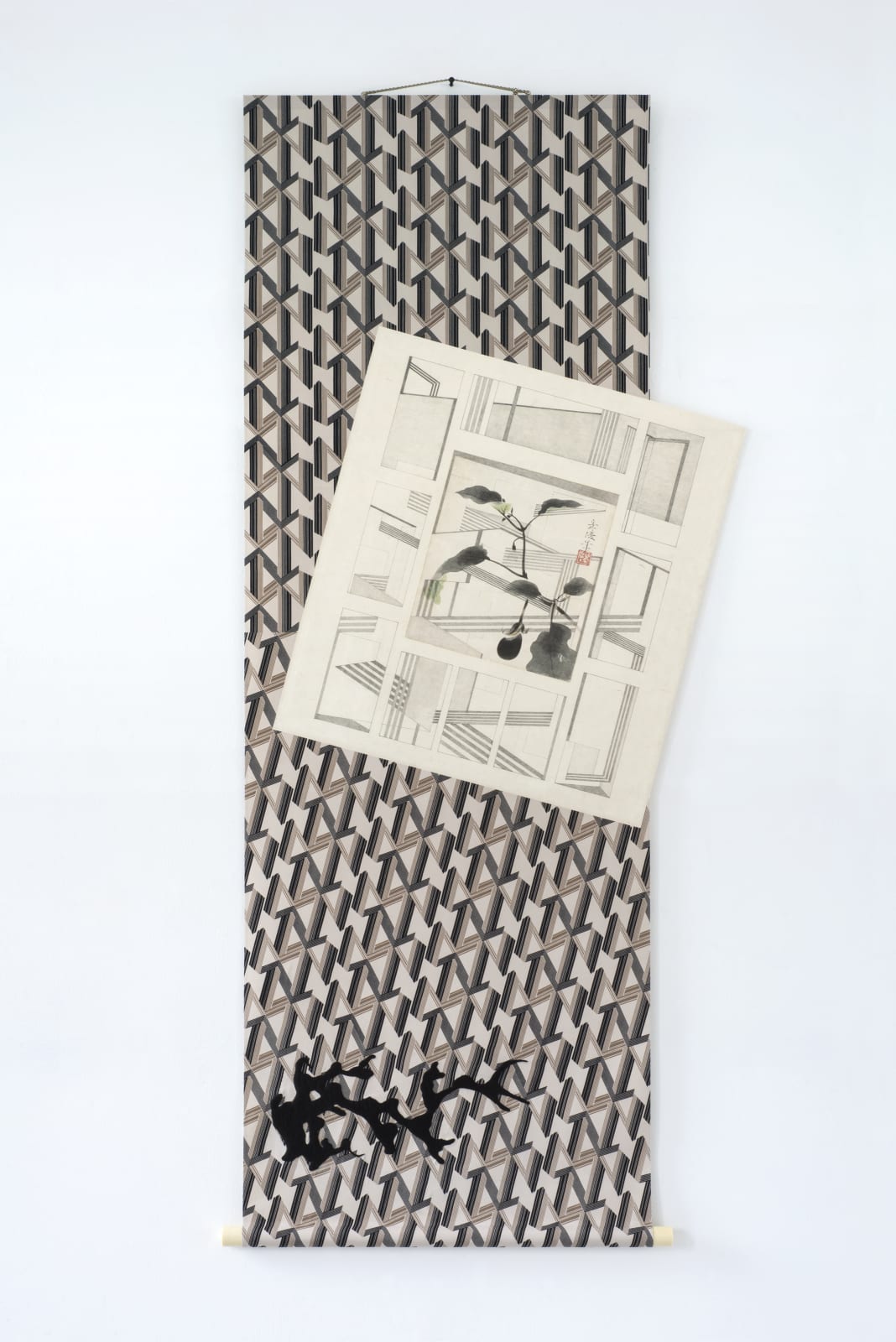 劉文瑄, 《對畫京都：茄子》 Drawing Dialogue in Kyoto: Eggplant, 2019