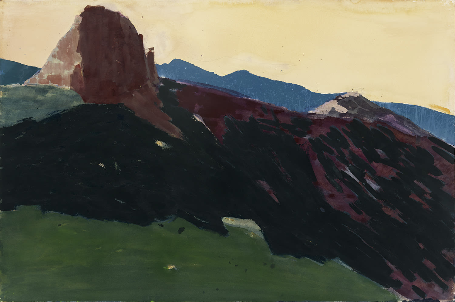 吳增榮, 《大霸尖山》Mount Dabajian, 1993