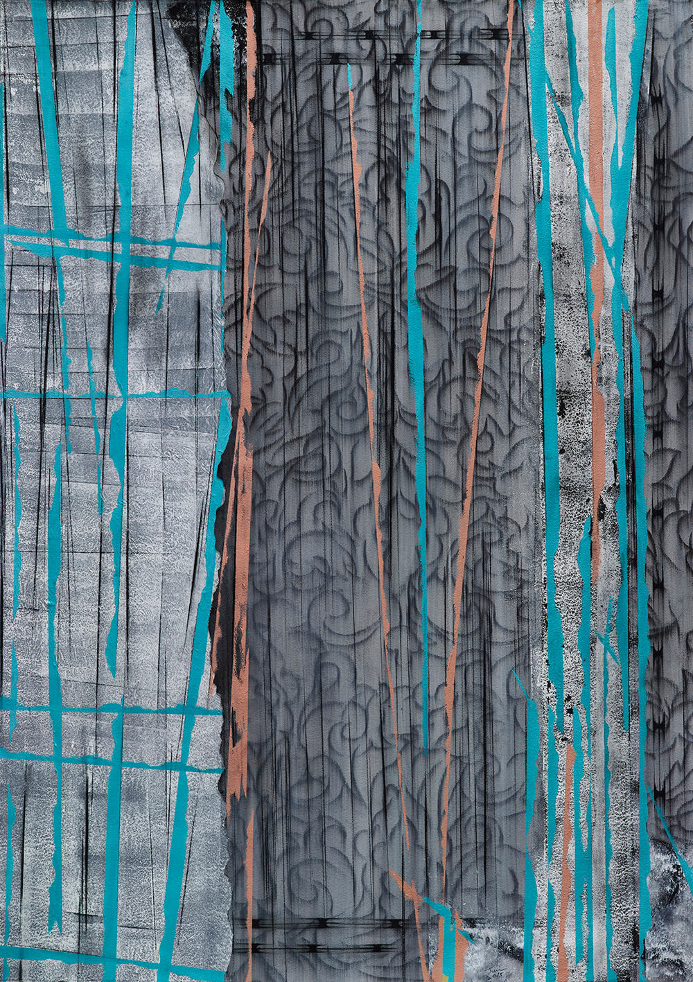 謝鴻均 , 《擬青松擬翠竹》 Pine and Bamboo, 2014