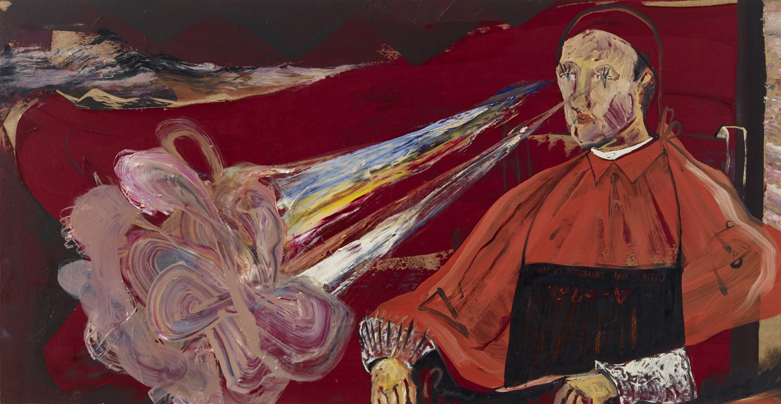黨若洪, 《坐著的主教》 The Seated Bishop, 2017