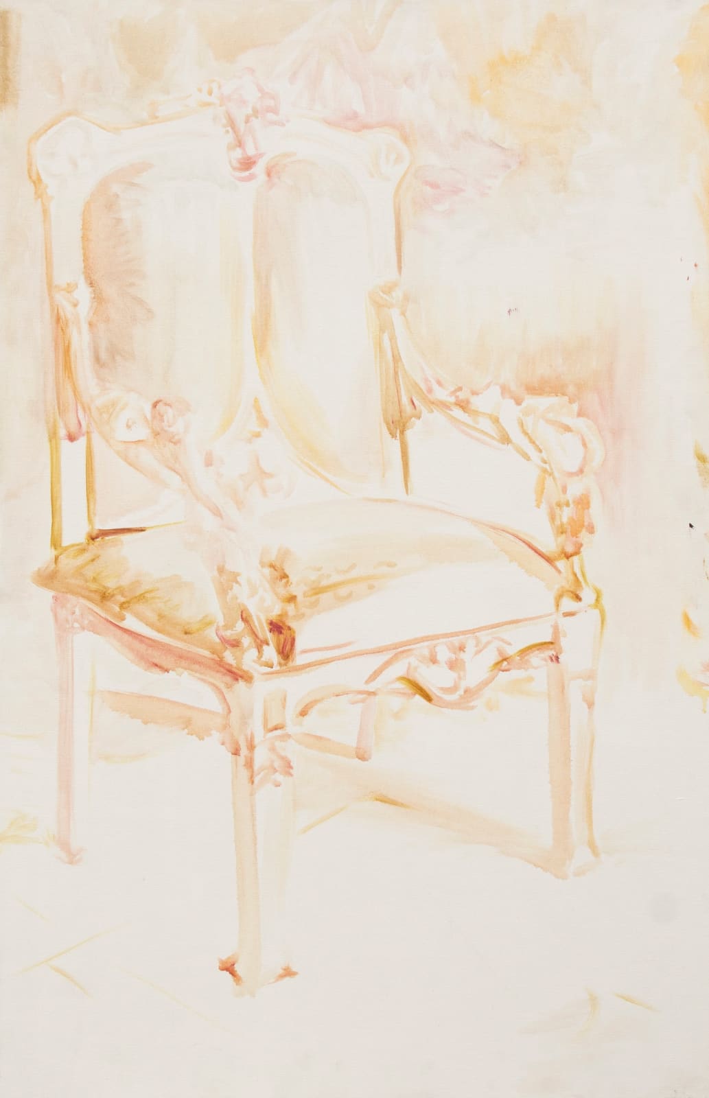 周楷倫, 《畫布上的椅子》A Chair on Canvas, 2022
