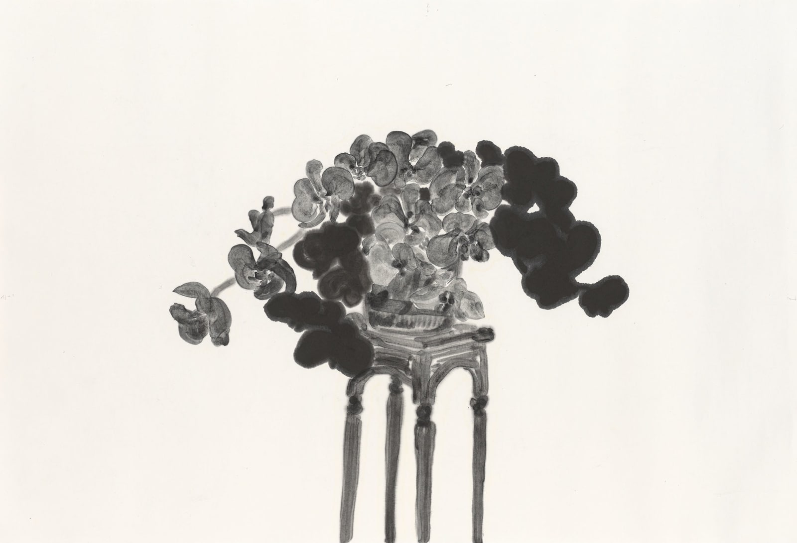 楊寓寧, 《蘭群》 Cluster of Orchids, 2023