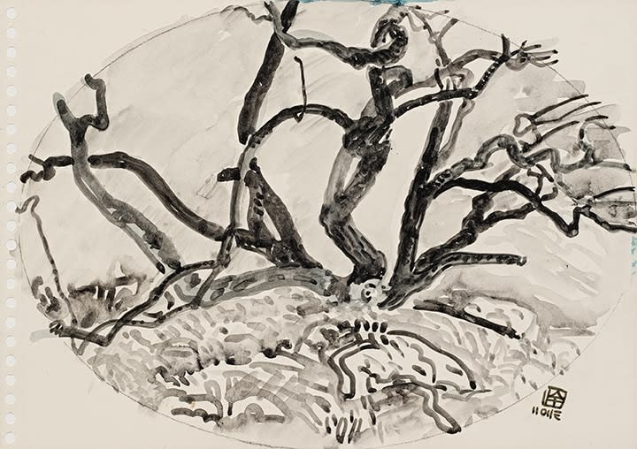 林銓居, 《虬之二》Curly Plum Tree II, 2023