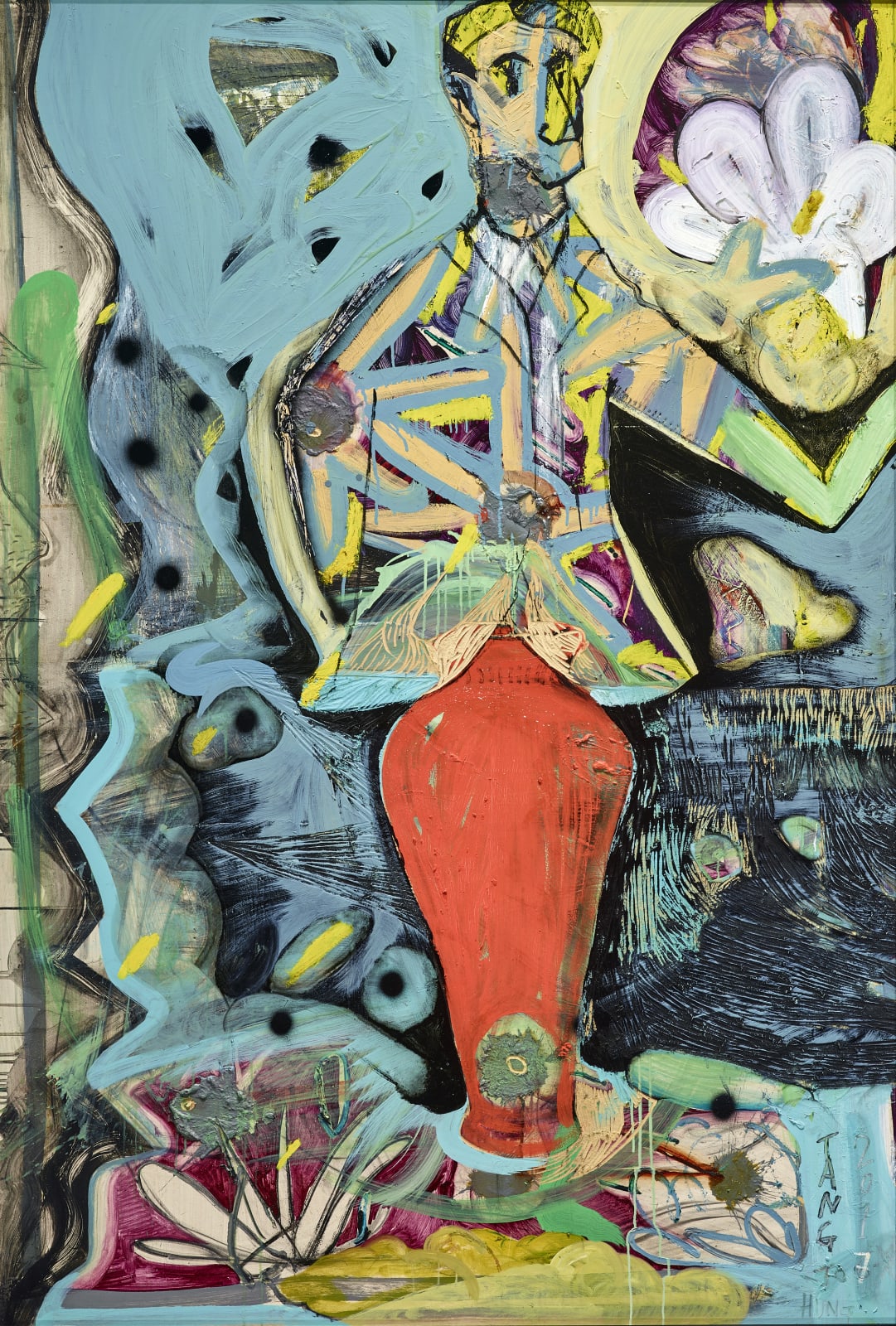 黨若洪, 《瓶中紳士》 Gentleman in a Vase, 2017