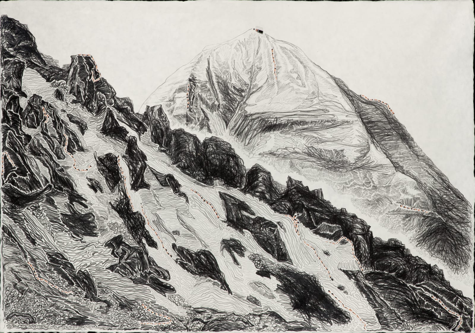 石晉華 , 《走筆#125》 Pen Walking#125, 2012