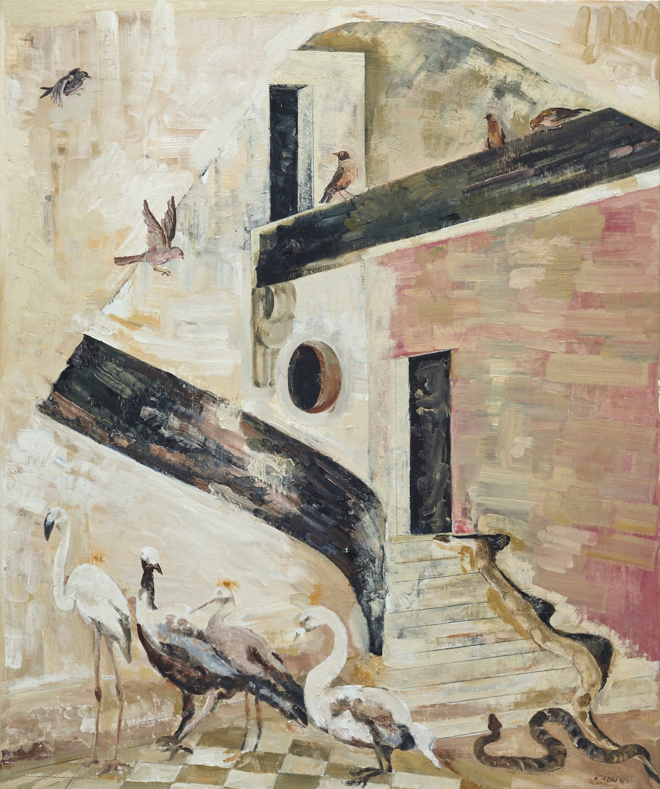 柏格丹・弗拉杜塔, 《台階》 Stairs, 2023