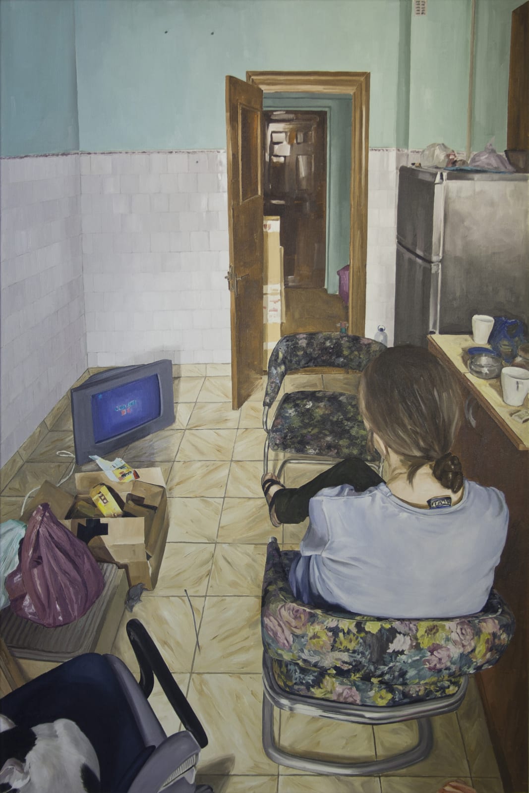 安娜・瑪瑞亞・米庫, 《衝突是暴力…擁有鐵的意志》 conflict is violence. .... to have a will of iron, 2011