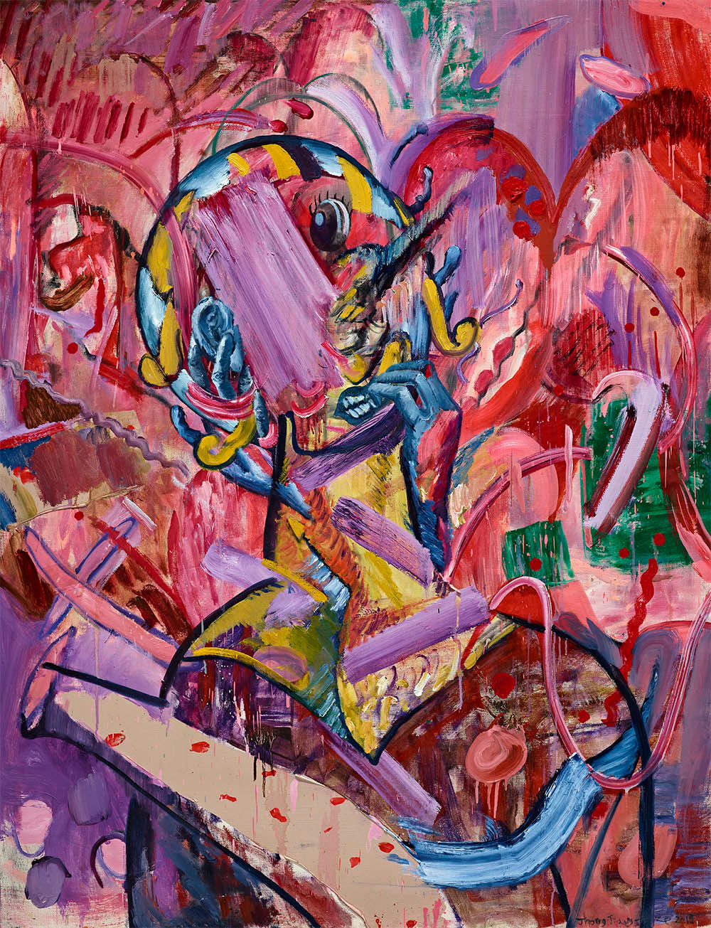 鍾江澤, 《咬手指》 Biting Fingers , 2015