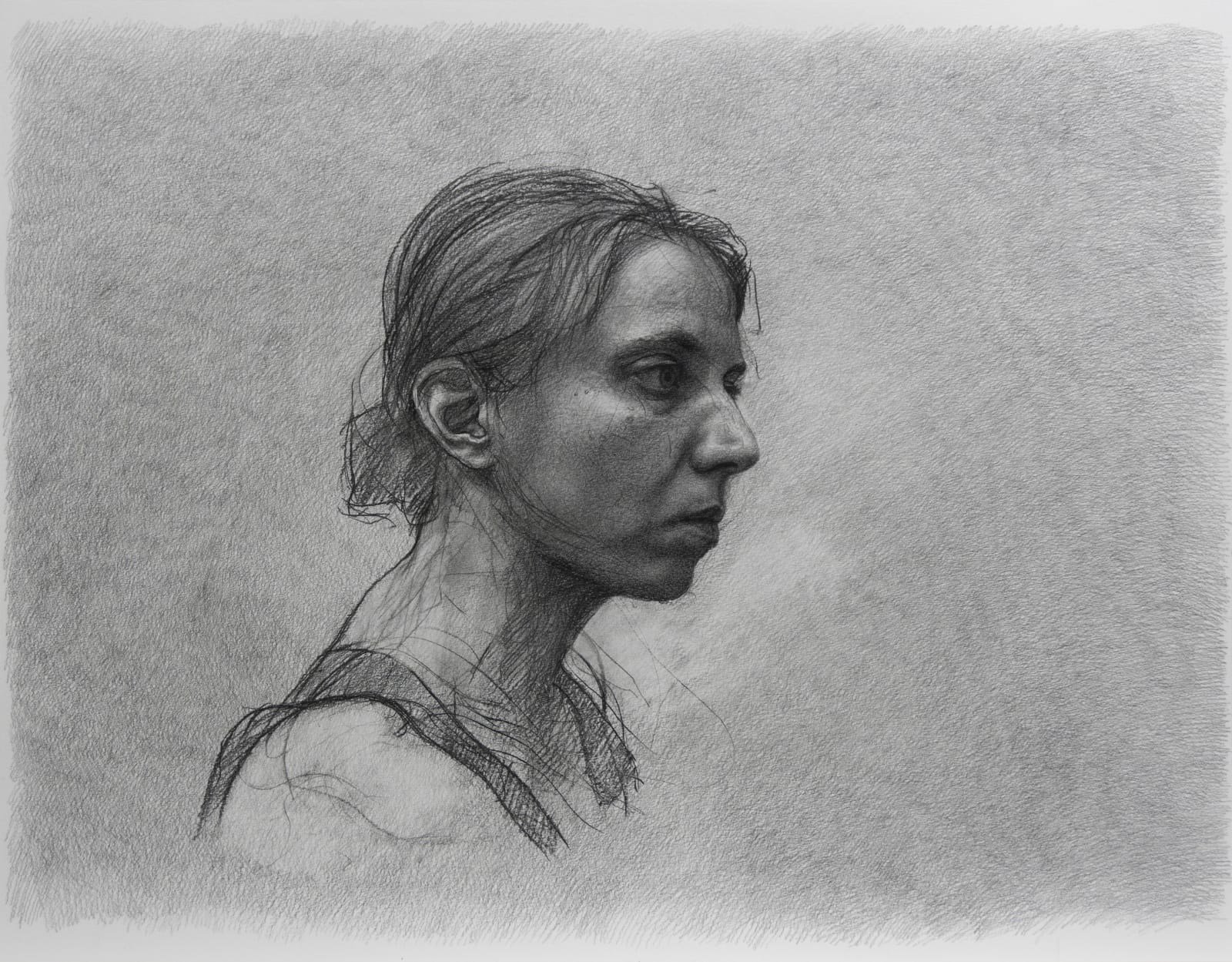 安娜・瑪瑞亞・米庫, 《把最痛留到最後-素描8》 What Hurts the Most Is Left for Last - Drawing 8, 2018