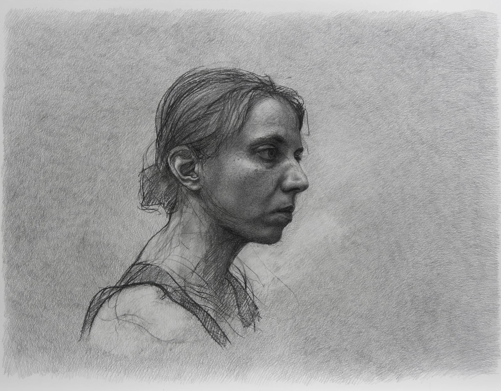 安娜・瑪瑞亞・米庫, 《把最痛留到最後-素描8》 What Hurts the Most Is Left for Last - Drawing 8, 2018