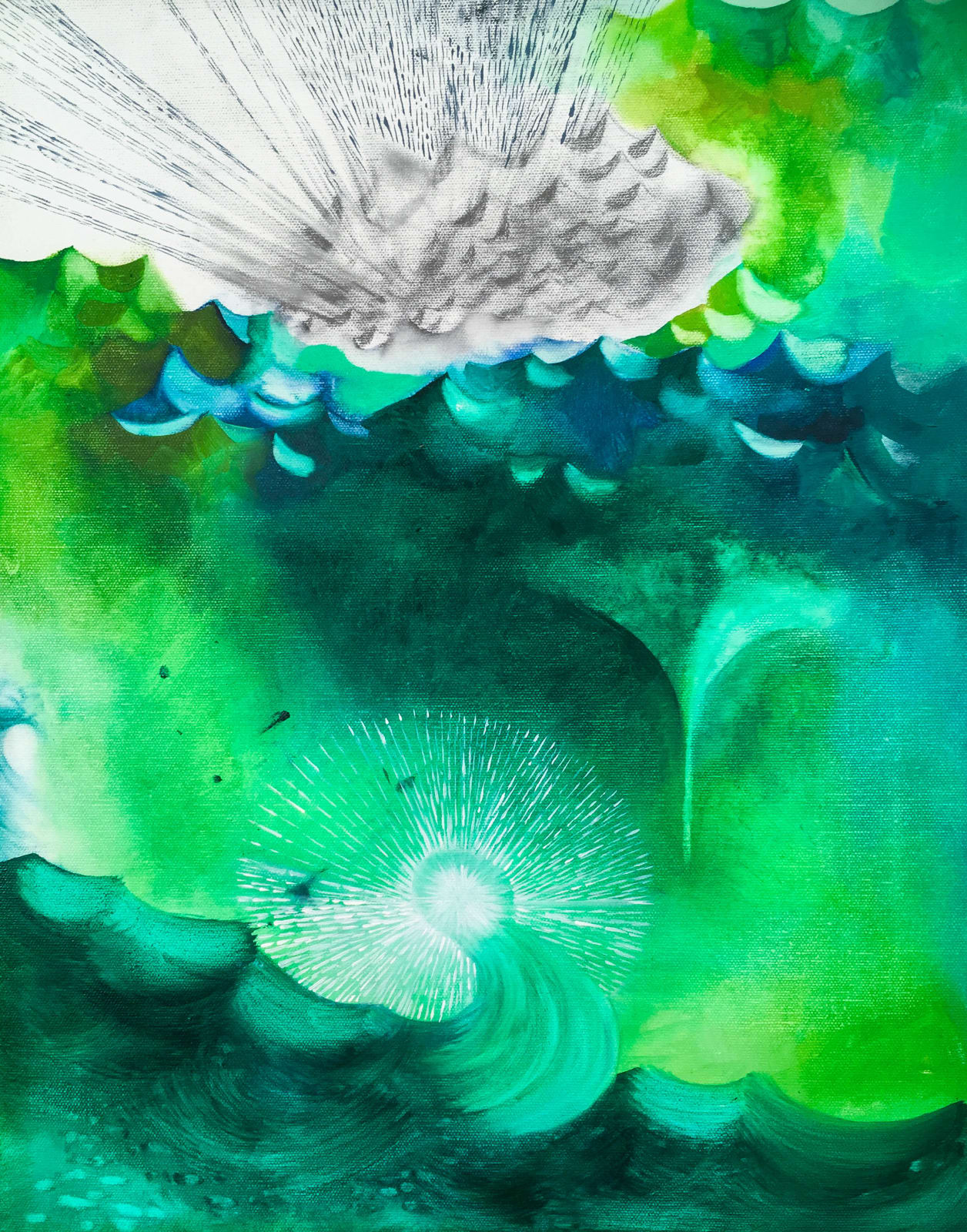 Katy Lynton, The Cosmic Hologram, 2018