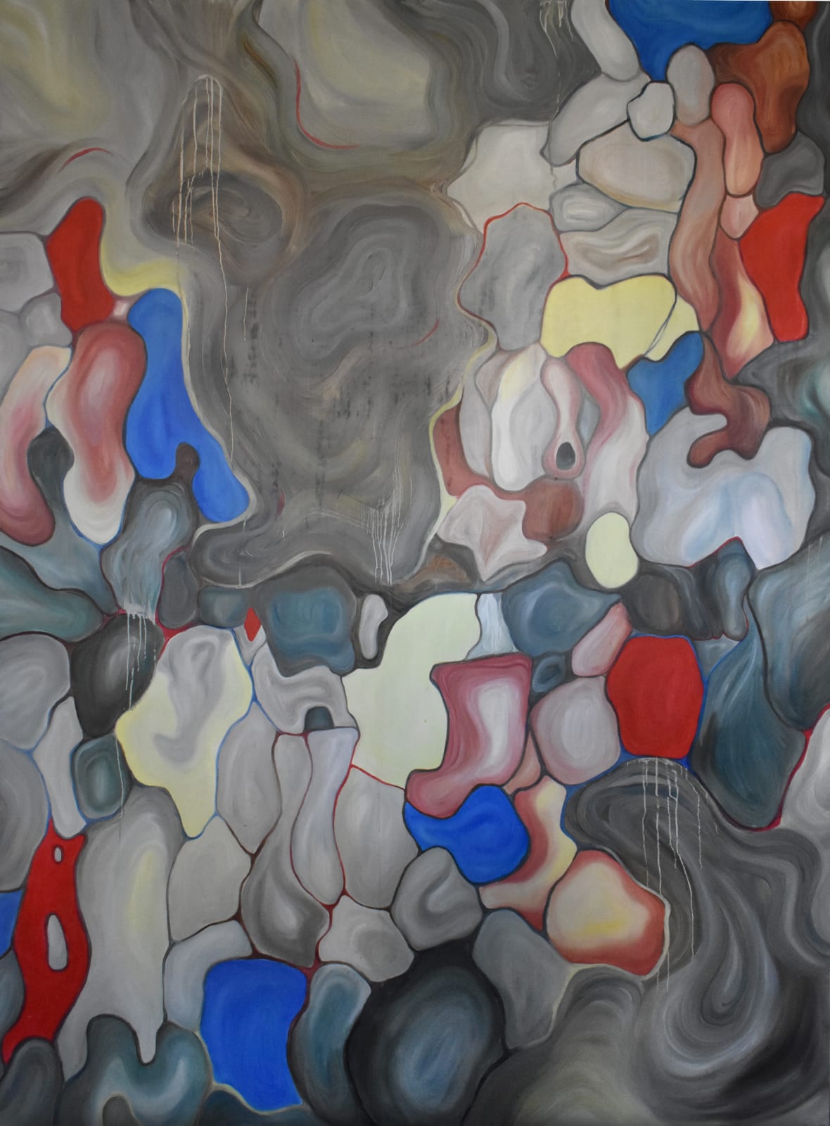 Alice Woods, Bark and Blobs, 2022