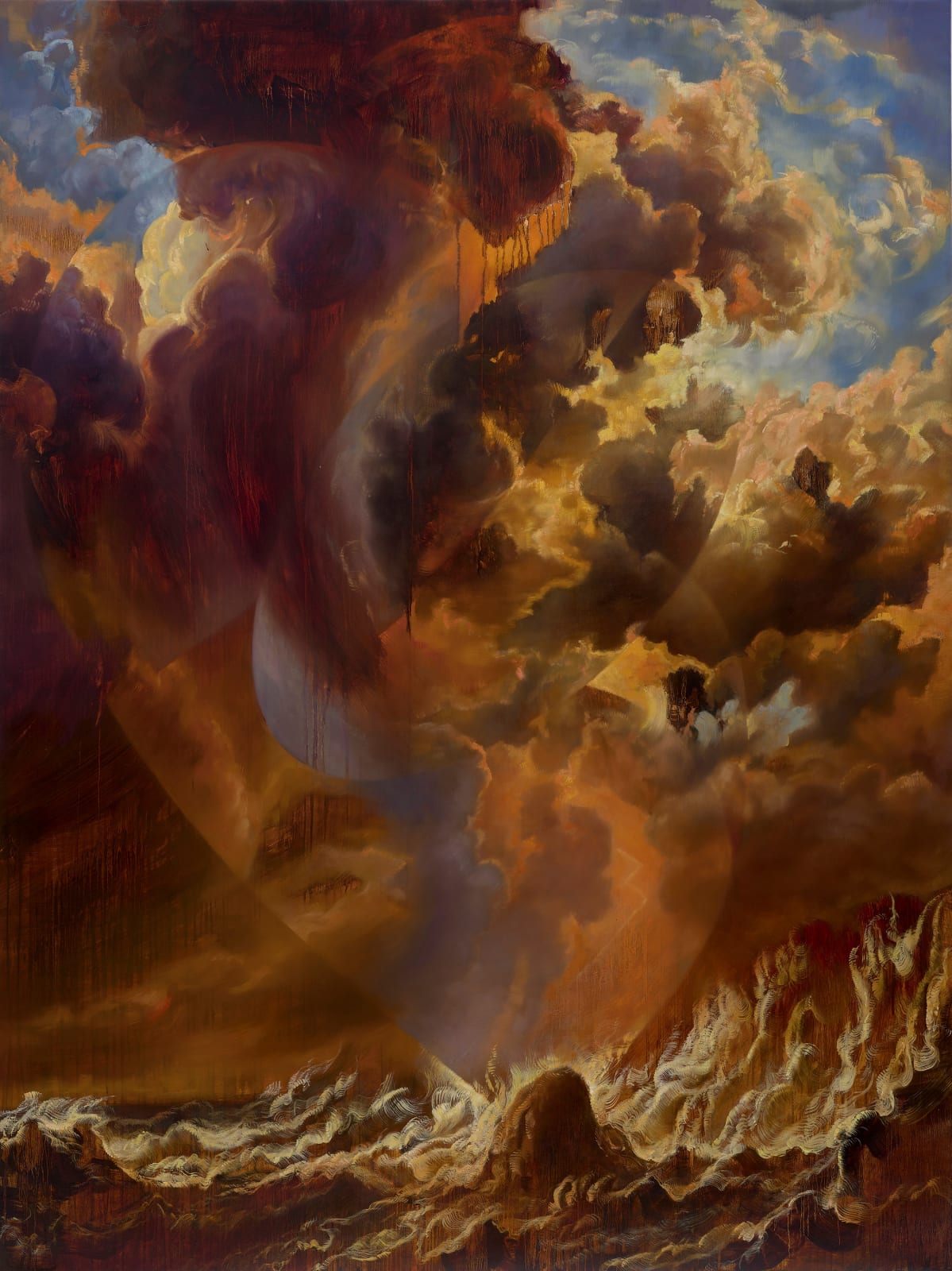 Maria Kreyn, Egg, Fire, Crown, 2024