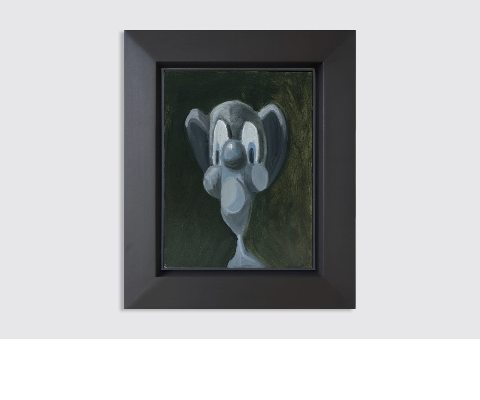 George Condo, Monochromatic Portrait, 1996