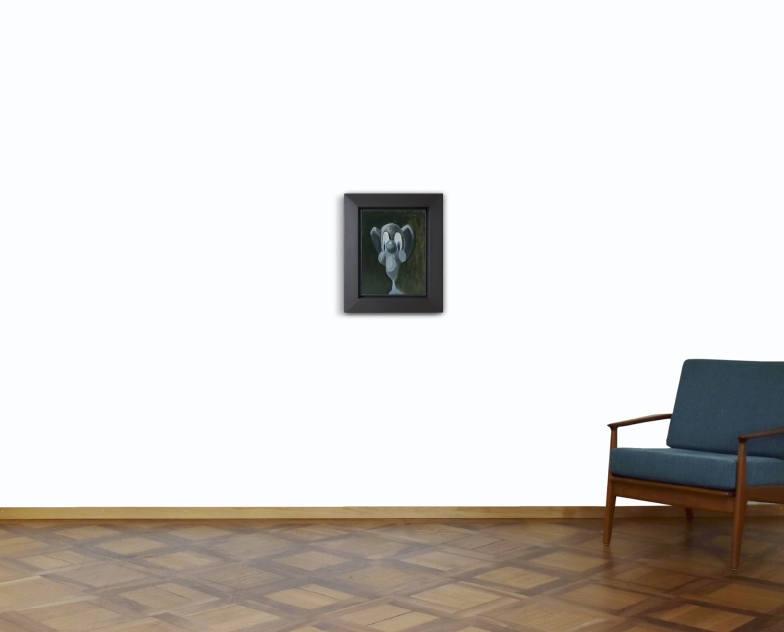 George Condo, Monochromatic Portrait, 1996