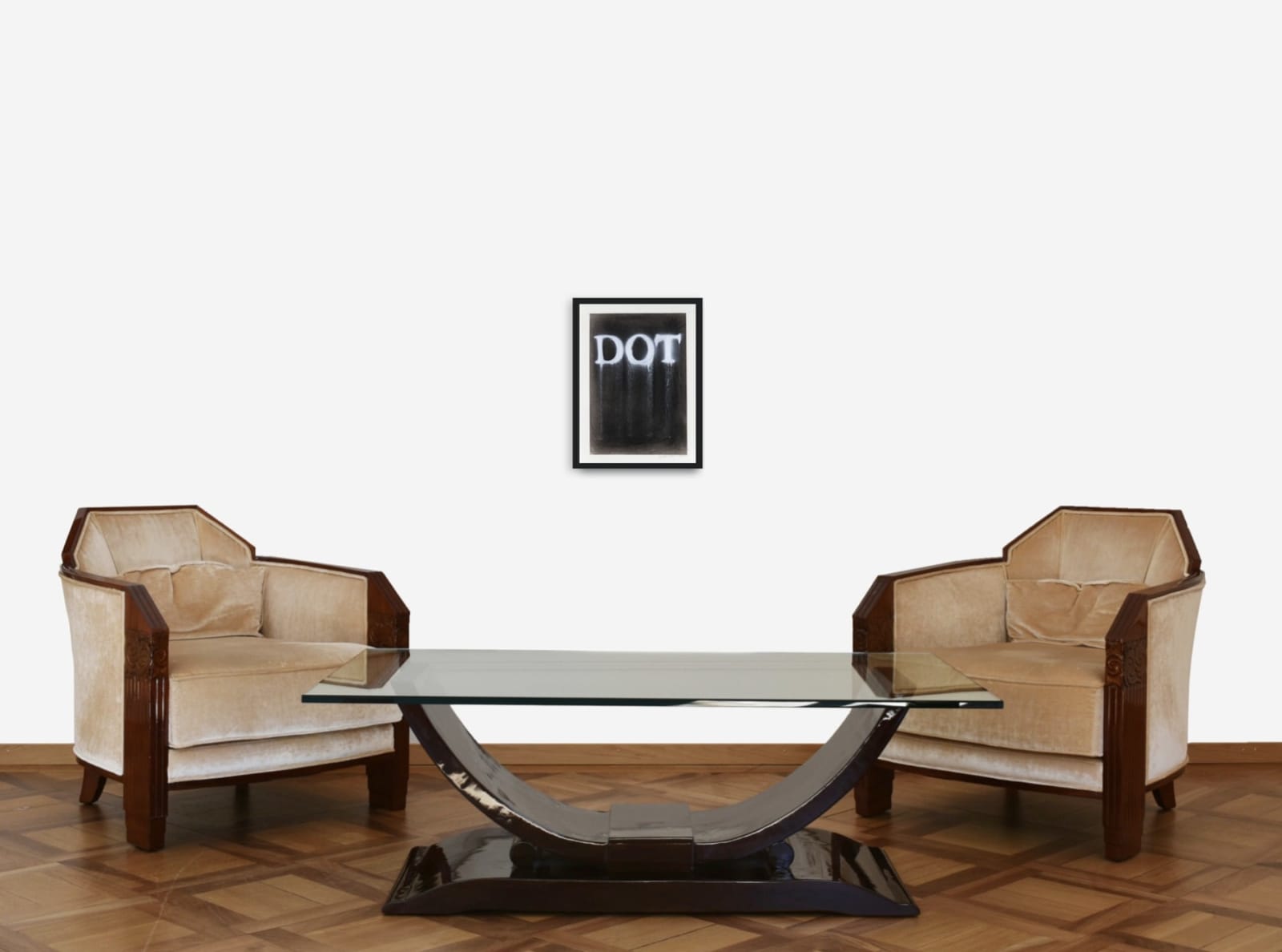 Ed Ruscha, Dot (#4), 2020