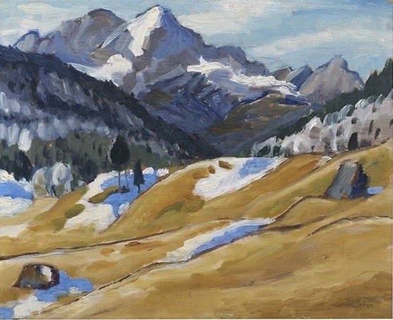 Gabriele Münter, Elmau, 1932
