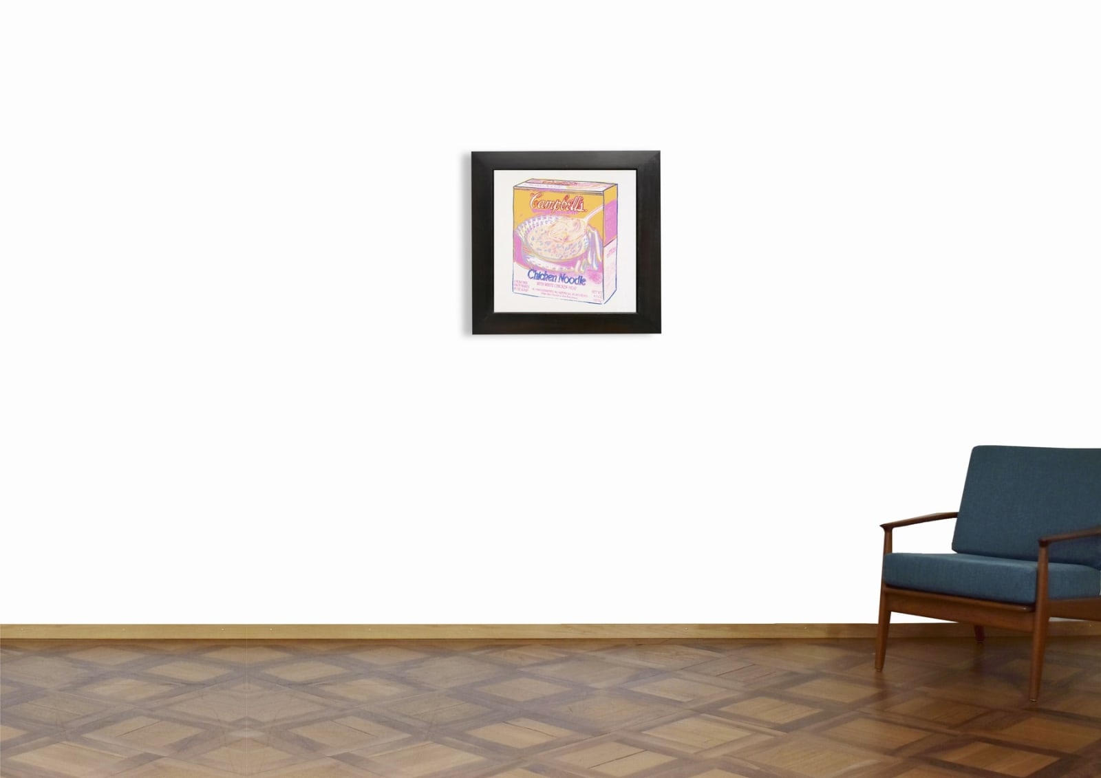Andy Warhol, Campbell's Soup Box: Chicken Noodle, 1986